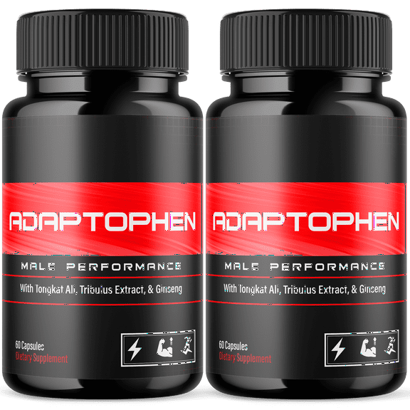 Adaptophen Advanced Formula Pills All Natural Vitamin Supplement 120 Capsules