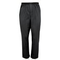 thumbnail image 1 of Silverts Men Poly Cotton Pant, 2XL Plus Size, Black, 1 of 2