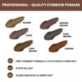thumbnail image 2 of Juego de gel para cejas, resistente al agua, para bordar, sin manchas, sin maquillaje, reparador de cejas, lápiz de cejas tridimensional natural, gel para cejas | 30470425572, 2 of 5