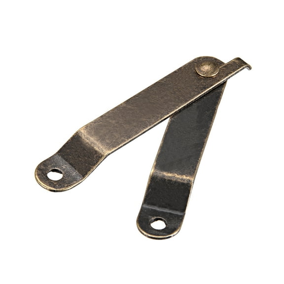 Uxcell Folding Support Hinge Furniture Decorative Box Lid Hinges 67mmx11mm 2Pcs