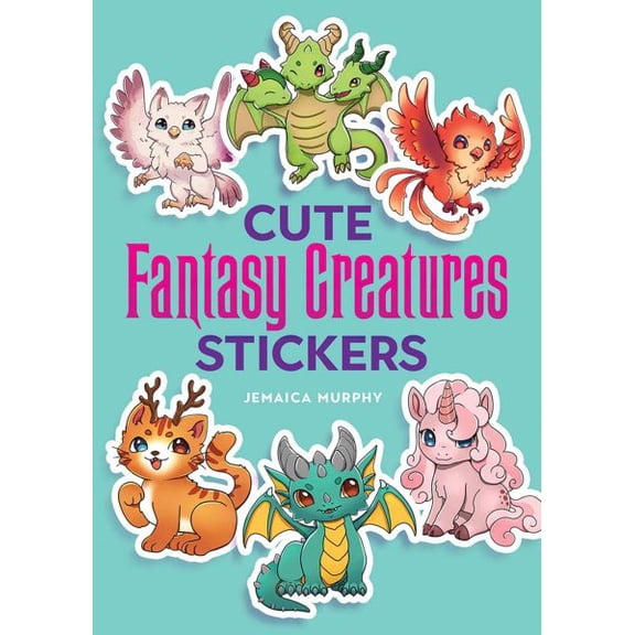 Pre-Owned Dover Children's Activity Books: Cute Fantasy Creatures Stickers (Other book format)
