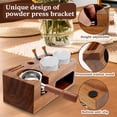 thumbnail image 4 of Wekvgz Espresso Tamping Station Wooden Coffee Tamper Station Base Professional 9 in 1 Espresso Tamping Holder Stable Espresso Organizer Station 51/54/58 mm for Espresso Coffee, 4 of 10