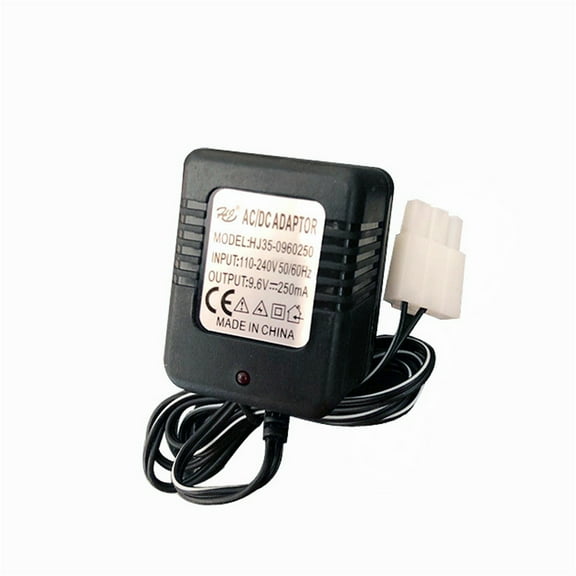 9.6v Charger for NiCd NiMH Battery 100v-240v Output 9.6v 250ma with Tamiya Plug Kep-3p Plug 9.6v Charger For RC Toys