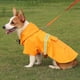 thumbnail image 3 of Poncho impermeable reflectante con capucha para perros grandes - Naranja S, 3 of 5