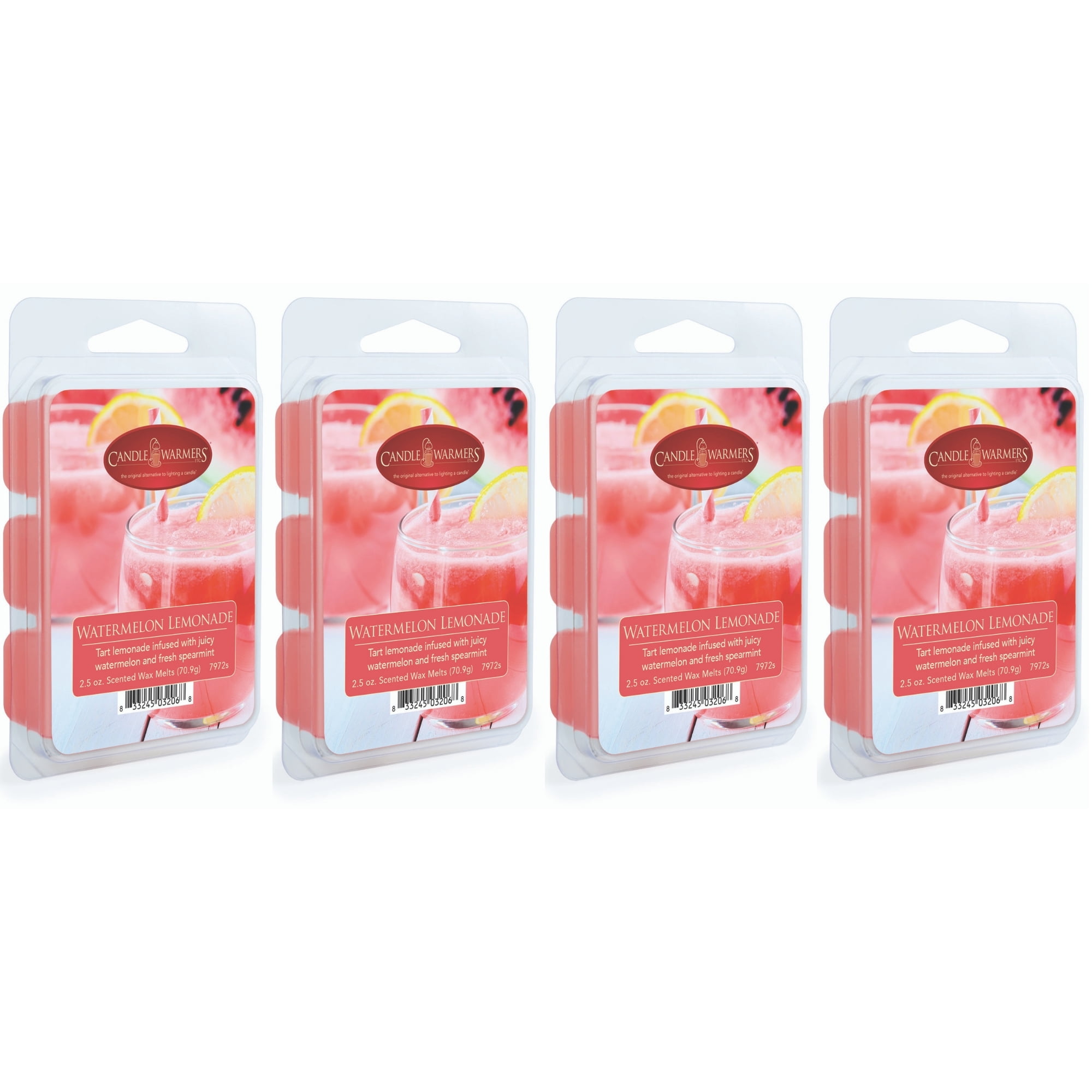 Watermelon Lemonade Scented Wax Melt Tarts, Pack of 4