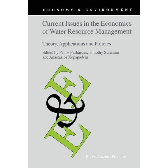 Economy & Environment Current Issues in the Economics of Water Resource Management: Theory, Applications and Policies, Book 23, (Paperback)