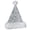 Silver, variant on ZPAQI Encrusted Sequins Santa Hat Thicken Plush for Christmas Parties Dress Up