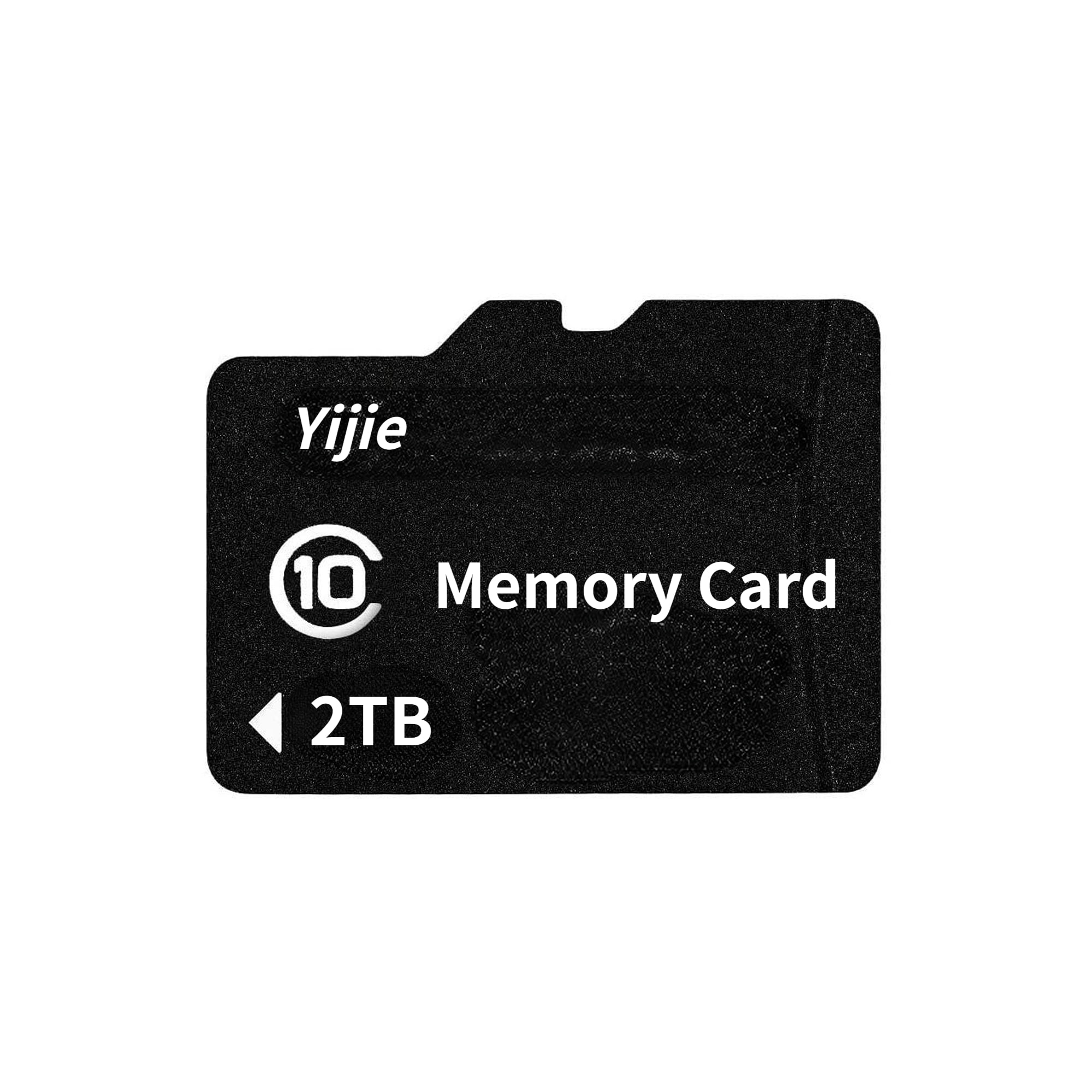 Carte Micro SD haute performance 2 To, carte TF haute vitesse 64 Go, carte  mémoire flash Micro SDHC classe 10 avec adaptateur pour carte SD