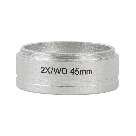 0.5/0.7/2.0X 8X-50X Trinocular Microscope Auxiliary Objective Lens, Extender To Increase Working Distance ,Easy Installation