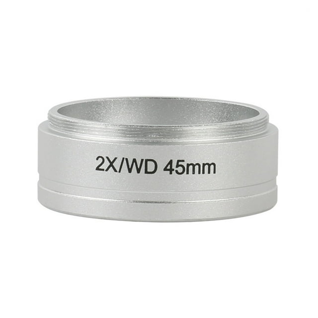 0.5/0.7/2.0X 8X-50X Trinocular Microscope Auxiliary Objective Lens, Extender To Increase Working Distance ,Easy Installation