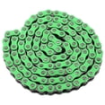 thumbnail image 2 of Cadena de transmisión para motocicleta 428H Strade Fareast Limited 110 eslabones Verde, 2 of 8