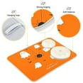thumbnail image 4 of IAUYY 16 x 18 Inch Dish Drying Mat Dish Drying Mat Microfiber Kitchen Mats Large Counter Absorbent Dish Pad Drainer Rack Put on Some Halloween Costumes, 4 of 8