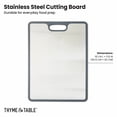 thumbnail image 5 of Thyme & Table Stainless-Steel Cutting Board, 5 of 12