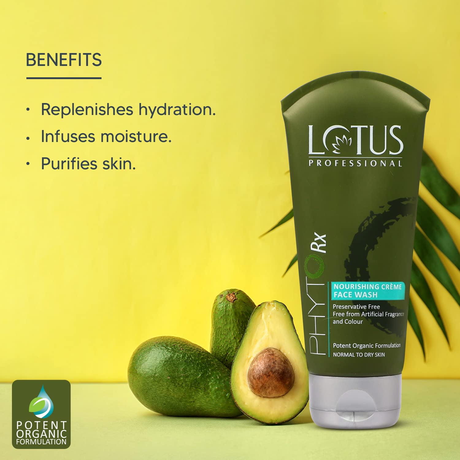 Lotus Professional PhytoRx Nourishing Cream Face wash Avocado