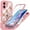 Brown, variant on ELEHOLD Magnetic Case for iPhone 17 with Built-in Screen Protector, Compatible with Mag Safe Accessories,Full Body Shockproof Clear Back Protective Case Cover for iPhone 17,Pinkblue