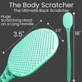 thumbnail image 4 of Rascador de Espalda Body Scratcher Largo Resistente con Cabezas Intercambiables, 4 of 6