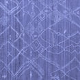 thumbnail image 1 of Ahgly Company Indoor Square Abstract Blue Modern Area Rugs, 3' Square, 1 of 4