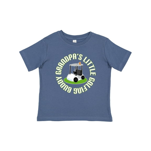 Inktastic Grandpa's Little Golf Buddy Boys Baby T-Shirt