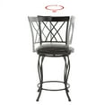 thumbnail image 5 of HouseInBox 26" Swivel Counter Height PU Bar Stools Set of 2 for Kitchen Island Home Bar, 5 of 7