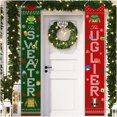 thumbnail image 1 of Wild and Sweater Party Porch Sign - Holiday Happy New Year Decoration Banner, 1 of 5