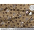 thumbnail image 3 of Soimoi Poly Georgette Fabric Leaves & Grapes Fruits Decor Fabric Printed Yard 42 Inch Wide, 3 of 3