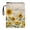 Butterfly and Sunflower Pattern, variant on Butterfly Pattern Retro Book Covers with Handle Polyester Book Storage Bag Lightweight Bible or Book for Books Lovers 11.4 X 8.66 Inch