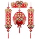 thumbnail image 2 of Letrero de porche con adorno del año d, coplas del Festival de Primavera, coplas chinas de año Nuevo Lunar para decoración de fiesta, puerta , estilo estilo A, 2 of 5