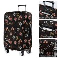 thumbnail image 5 of Pioneer Flower Floral Print Pattern Luggage Cover Fashion Suitcase Cover Baggage Covers Fit 25-28 Inch Luggage (Go Travel), 5 of 5