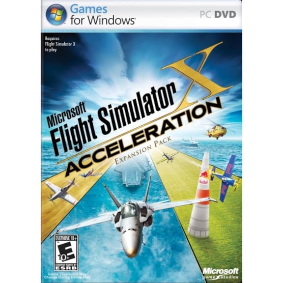 Microsoft Flight Simulator X Acceleration Expansion Pack - Win - DVD (DVD case) - English - North America