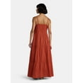 thumbnail image 2 of Time and Tru Women's Strappy Cotton Maxi Dress, Sizes XS-XXXL, 2 of 4