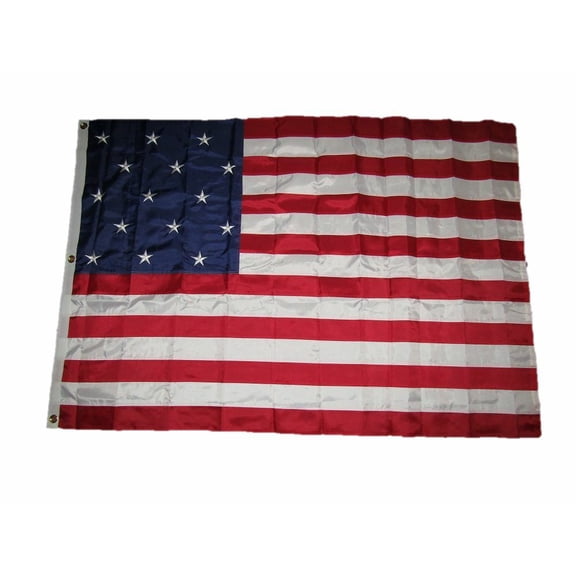 4x6 Embroidered Sewn Star Spangled Banner 300D Nylon Flag 4'x6' Military Grade