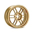 thumbnail image 1 of 17 x 9 & 5x114.3 Bolt Pattern 45 mm Offset 73 mm Bore RPF1 Gold Wheel for RX8, 1 of 1