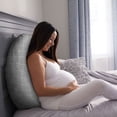 thumbnail image 4 of Boppy Almohada De Maternidad Cuddle blanco, 4 of 5
