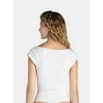 thumbnail image 4 of Madden NYC Juniors Seamless Bodysuit, Sizes XS-L, 4 of 5