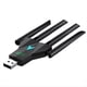 thumbnail image 4 of Adaptador USB WiFi de 1300Mbps Dongle Wi-Fi de Doble Banda 2,4G/5Ghz USB3.0 Receptor Inalámbrico de 4 Antenas 802.11AC de Alta Velocidad, 4 of 5