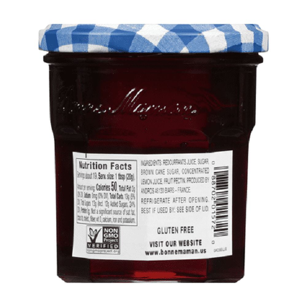 Bonne Maman Red Currant Jelly, 13-Ounce Glass (Pack of 3)