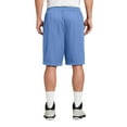 thumbnail image 2 of SPORT-TEK Men's Long PosiCharge Classic Mesh Short S Carolina Blue, 2 of 2