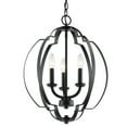 thumbnail image 2 of 42140BK Kichler Lighting Voleta - 3 light Pendant - 20.75 inches tall by 16.5 inches wide-Black Finish    -Traditional Installation, 2 of 3