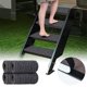 thumbnail image 1 of Cubierta para escalones Lippert, cubierta para peldaños de escalera MORryde, cubierta para escalones para autocaravanas DIY, cubierta para escalones para vehículos recreativos (4 piezas), 19,5 x 7,5, 1 of 5