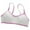 Purple, variant on CYRBOKO Girls Bars, Cotton Cami Breathable Comfortable Soft Teen Girls Bras White Size 7-12 T