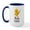 White/Navy Inside, variant on CafePress - Flute Chick Large Mug - 15 oz Ceramic Large White Novelty Mug
