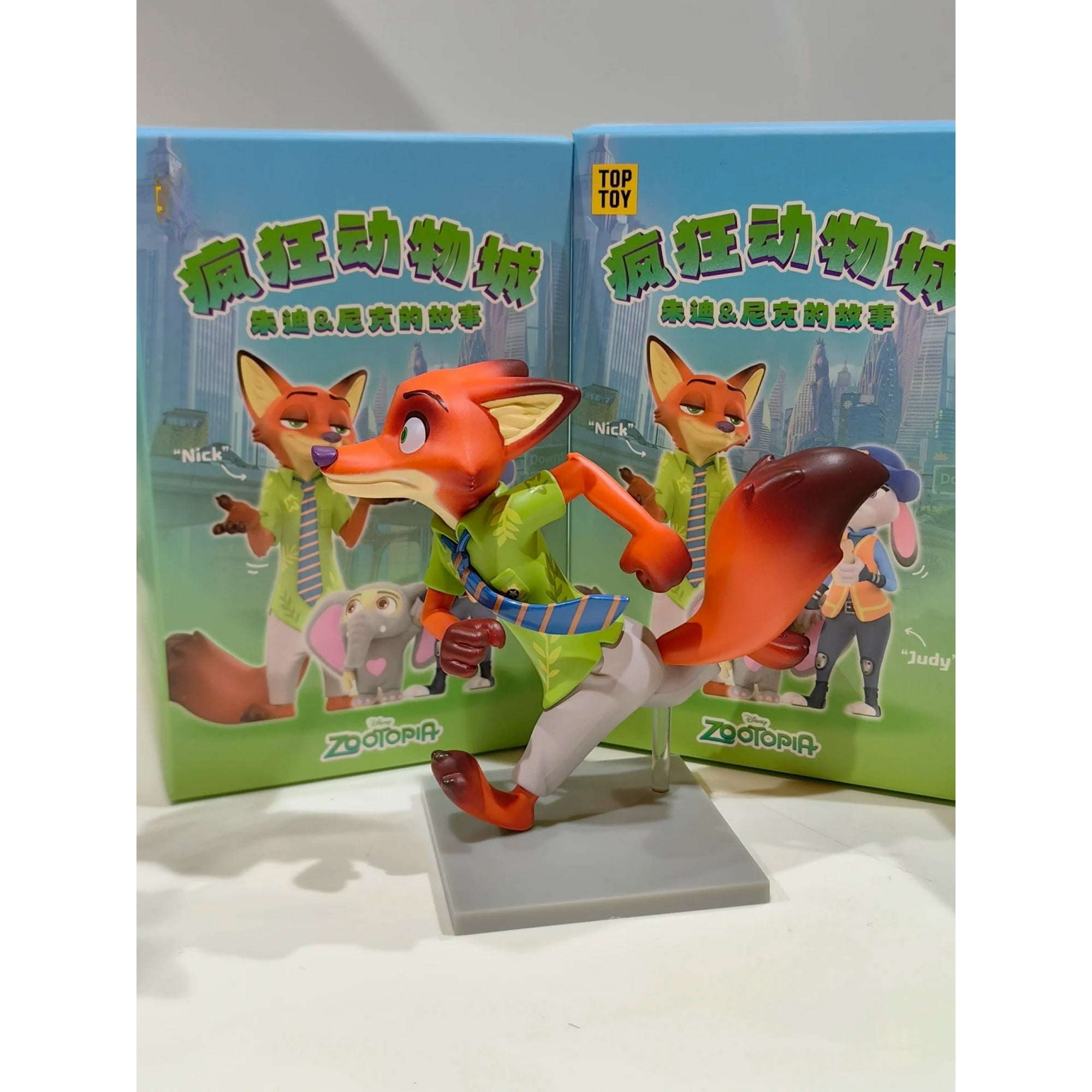 Disney Zootopia Judy And Nick'S Story Series Blind Box Anime