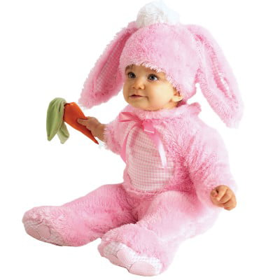 Rubies Halloween Costumes Baby Girls Bunny Rabbit Costume - Pink -baby Halloween Costumes / Easter 6-12