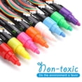 thumbnail image 3 of Marcadores Fluorescentes AGPTEK Juego de 8 Colores con Punta de 6 mm, 3 of 7