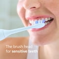thumbnail image 3 of Philips Sonicare S2 Sensitive - Genuine Replacement Electric Toothbrush Heads, White, 2 Pack, HX6052/77, 3 of 19
