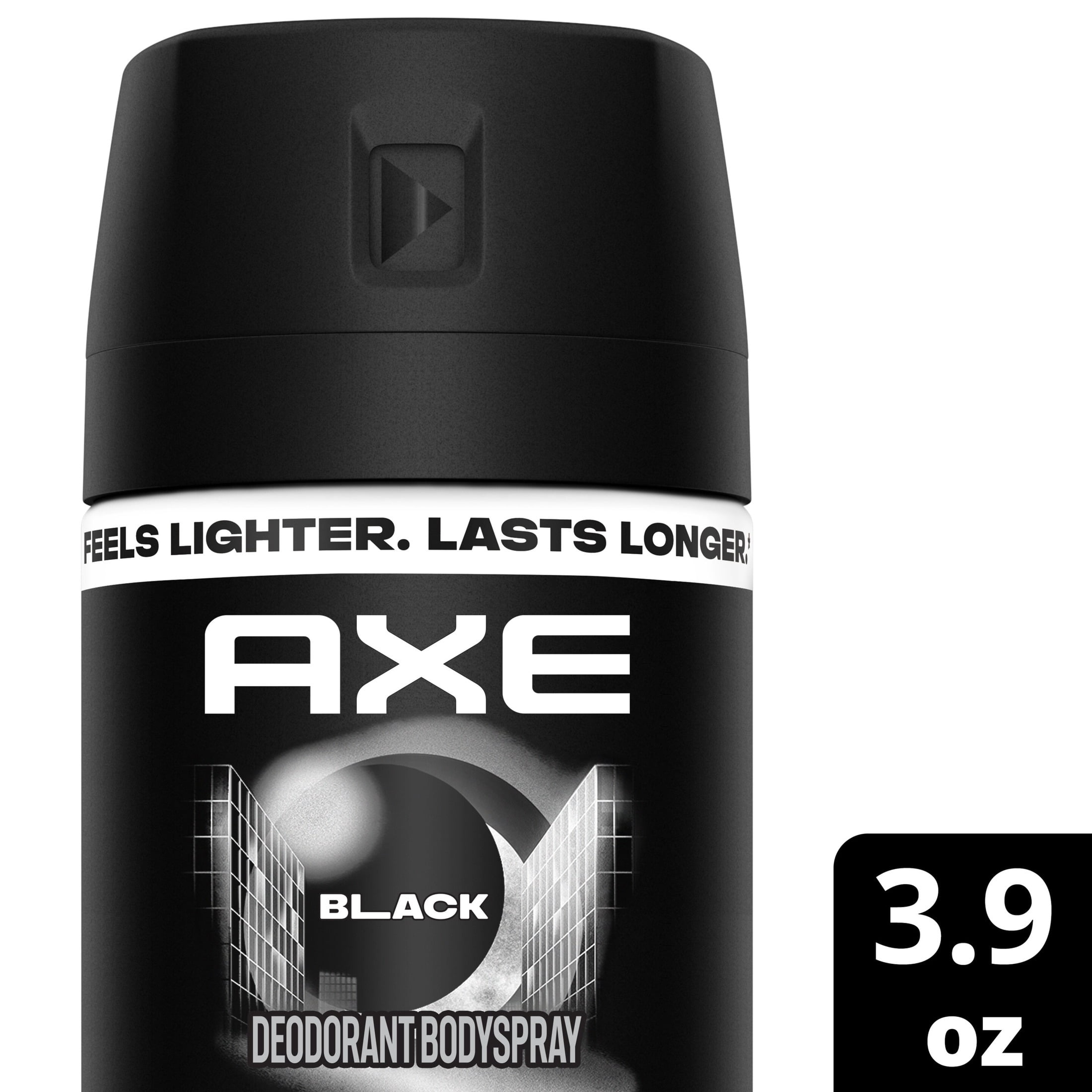 Axe Body Spray 48 Hour All Over Fresh Black Aluminum Free, 3.9 Oz