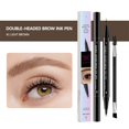 thumbnail image 2 of Lápiz de cejas de doble punta y dos tenedores, resistente al agua, a prueba de sudor, sin halos, tintes Wilds Eyebrow Flus, lápiz líquido para cejas de 2 ml, 2 of 3