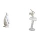 thumbnail image 1 of Escultura de pingüino, estatua de animal, figura de bailarina de ballet, adorno de escritorio, material de resina, artesanía creativa, ideal para la d, 1 of 8