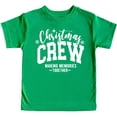 thumbnail image 5 of Christmas Crew Shirt for Adults and Kids Matching Holiday Tee for Mom Dad Girls Boys Vintage Green Shirt 5-6, 5 of 6