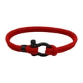 thumbnail image 2 of Bracelet Couple en Acier Inoxydable avec Boucle en Forme d'Arc Style Milan Plage, 2 of 9